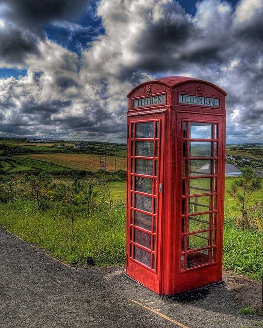 Speaking to the dead in a phone booth